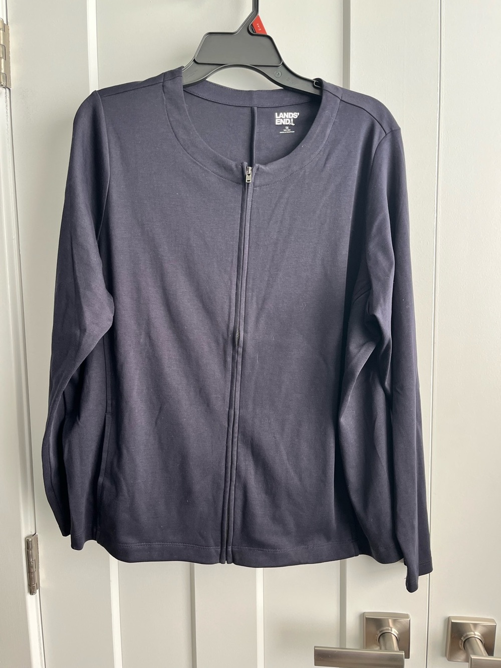 Lands' End Blue Jacket Sz 1X